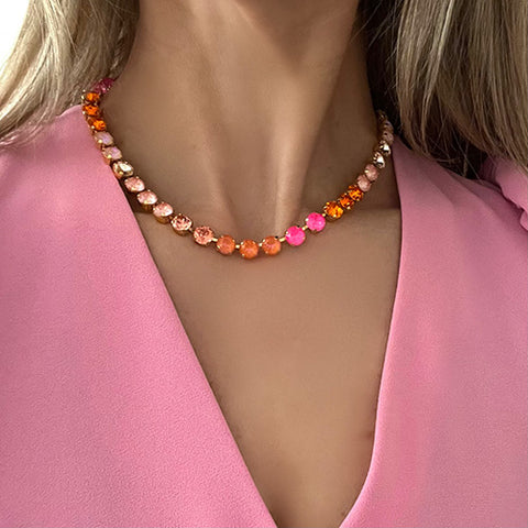ketting roze gs hals lr