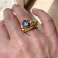 denimring aan hand