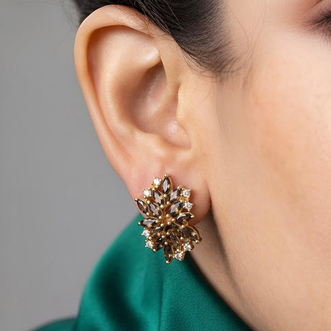 Oorstekertjes met Rookkwarts