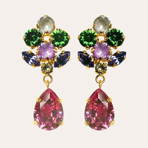 Notify me: Grootse oorhangers met Swarovski-druppel
