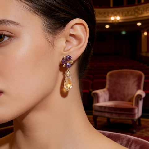 Bordeaux oorstekers met Champagne druppel