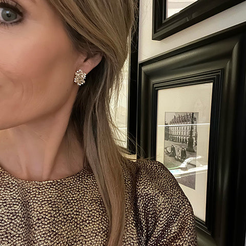 oorknopjes champagne GS LR